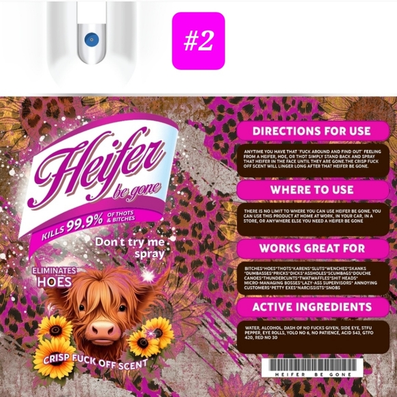 Heifer Be Gone 20 oz Tumbler - Picture 5 of 9